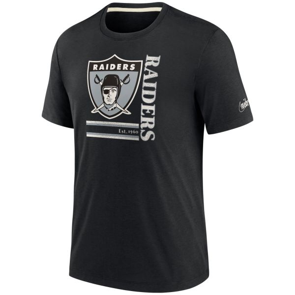 Nike Tri-Blend Retro Shirt - Las Vegas Raiders