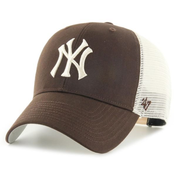 47 Brand Trucker Cap - Branson MLB New York Yankees braun