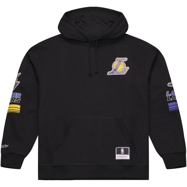 M&N Fleece NBA Hoody SIDELINE Los Angeles Lakers