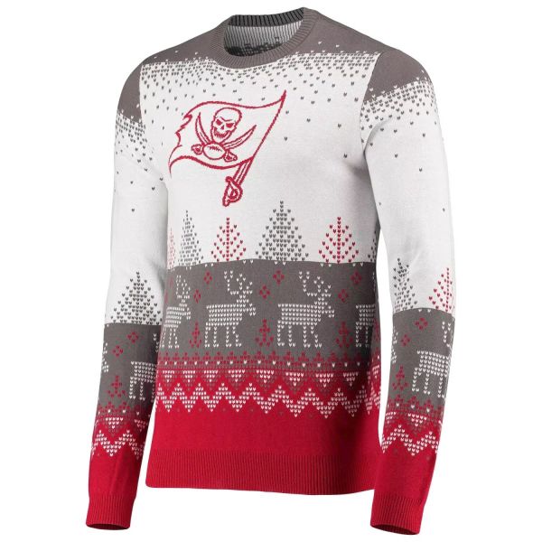 NFL Ugly Sweater XMAS Knit Pullover - Tampa Bay Buccaneers