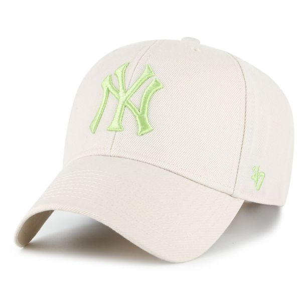 47 Brand Snapback Cap - MLB New York Yankees bone beige