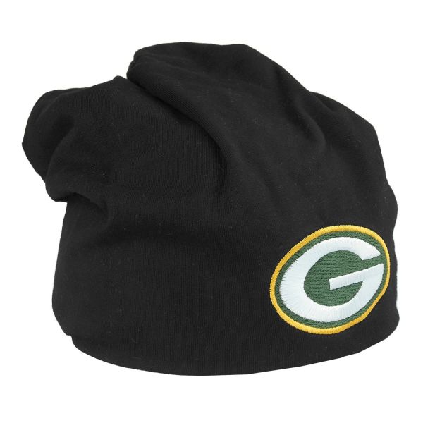 New Era Jersey Slouch Beanie - NFL Green Bay Packers black