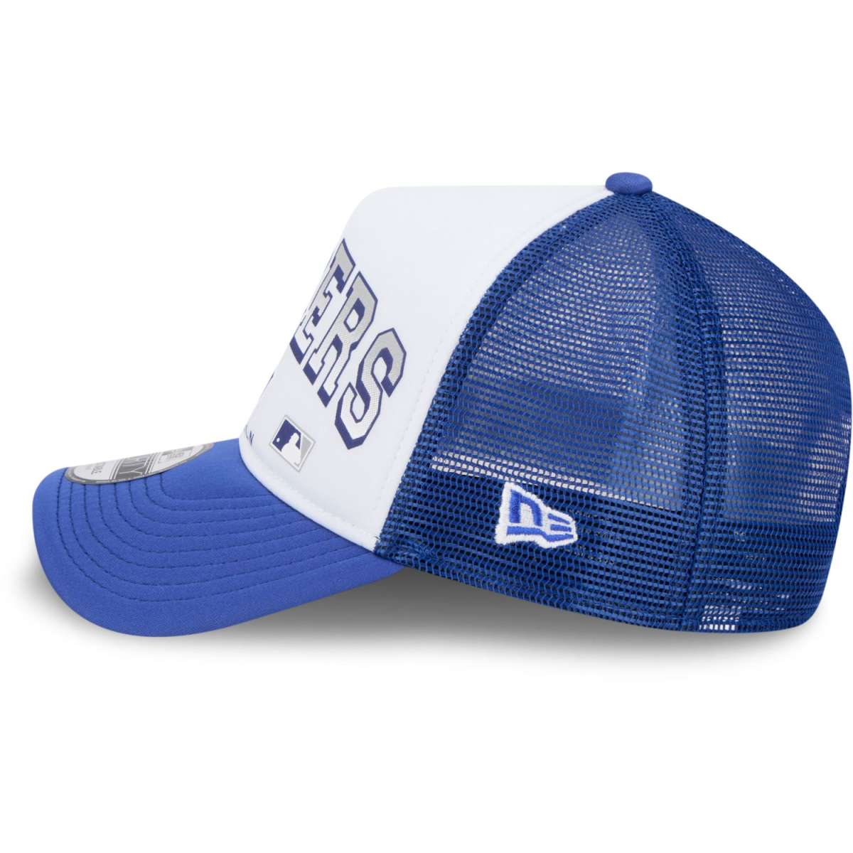 dodgers new era trucker mesh cap