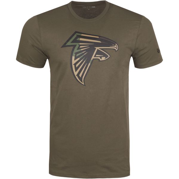 New Era Camo Logo Shirt - NFL Atlanta Falcons oliv