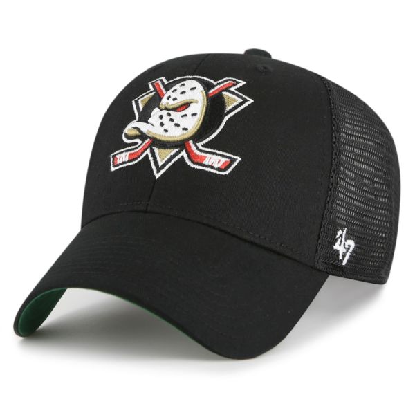 47 Brand Trucker Cap - Branson NHL Anaheim Ducks schwarz