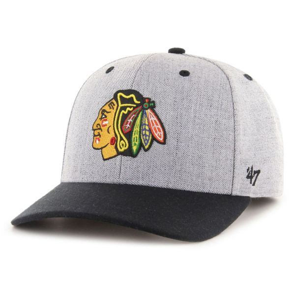 47 Brand Snapback Cap - STORM CLOUD Chicago Blackhawks