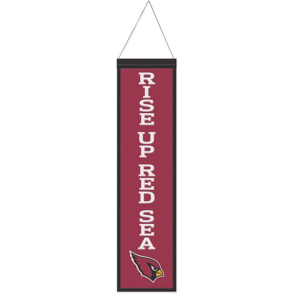 Arizona Cardinals SLOGAN NFL Wool Banner 80x20cm