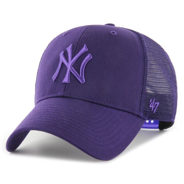 47 Brand Snapback Cap - BRANSON New York Yankees purple