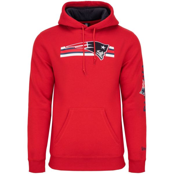 New Era Fleece Hoody - NFL SIDELINE New England Patriots red