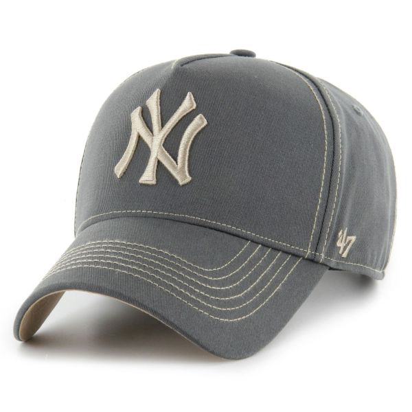 47 Brand Adjustable Cap - CONTRAST New York Yankees charcoal