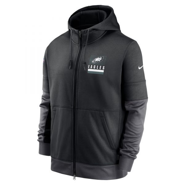 Nike NFL Therma Zip Hoody - SIDELINE Philadelphia Eagles | Hoodies | Bekleidung | 59caps.com