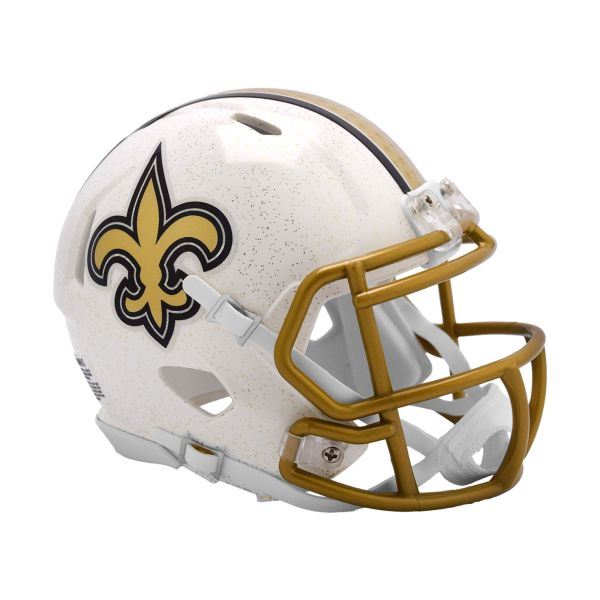 Riddell Mini Football Casque ON-FIELD New Orleans Saints