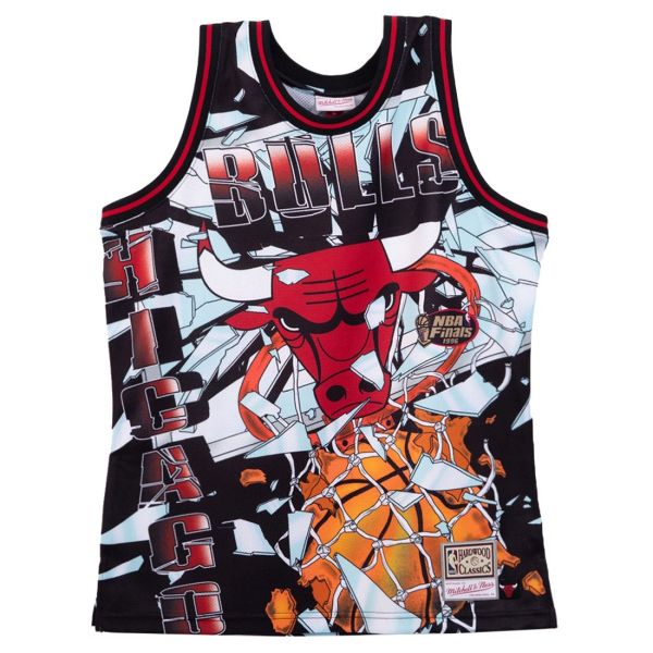 M&N Big Face 6.0 Fashion Tank Top Jersey Chicago Bulls