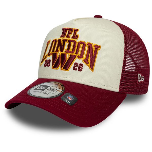 New Era Mesh Trucker Cap - NFL LONDON Washington Commanders
