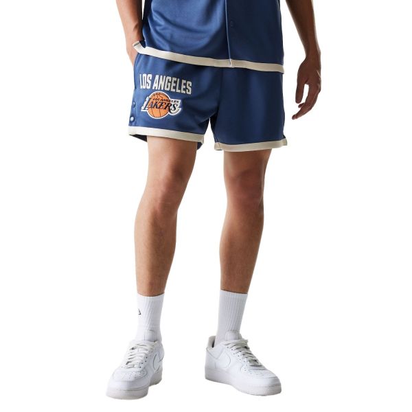 New Era Shorts - SNAP BUTTON Los Angeles Lakers