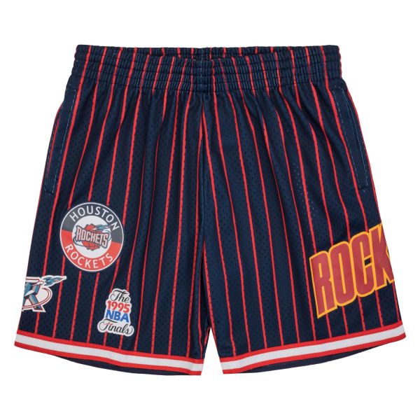 M&N Houston Rockets City Collection Basketball Shorts