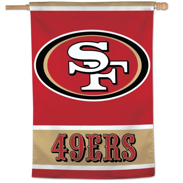 Wincraft NFL Vertical Flag 70x100cm San Francisco 49ers