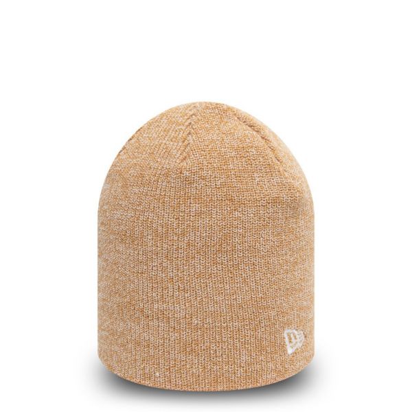 New Era Wintermütze MARL SKULL Beanie - ESSENTIAL camel