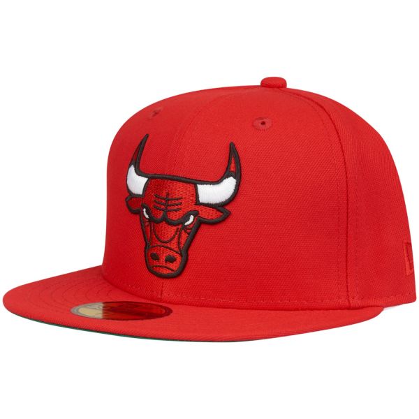 New Era 59Fifty Fitted Cap - NBA Chicago Bulls red