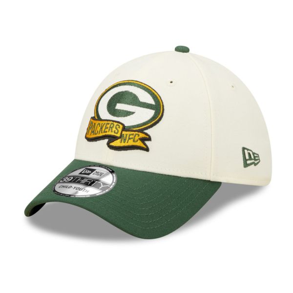 New Era 39Thirty Kinder Cap - SIDELINE Green Bay Packers