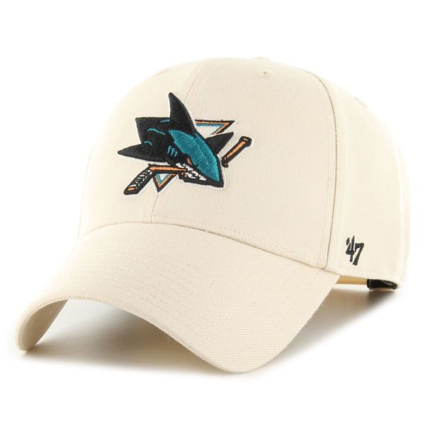 47 Brand Snapback Cap - NHL San Jose Sharks natural beige