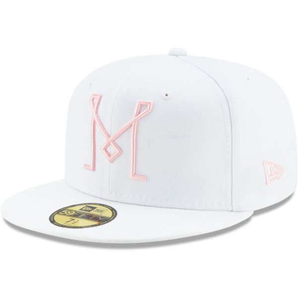 New Era 59Fifty Fitted Cap - MLS Inter Miami blanc