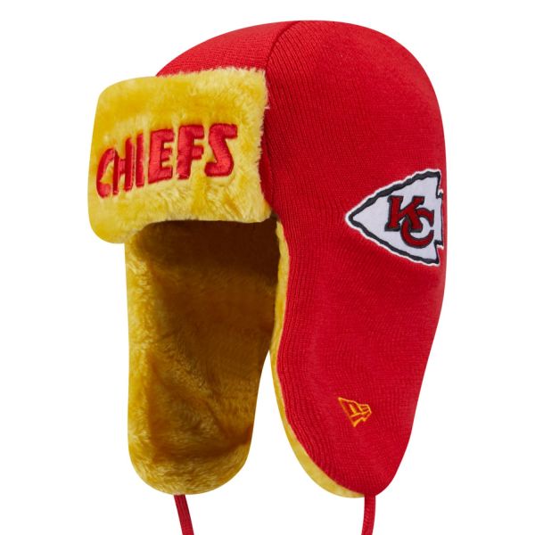 New Era Wintermütze FESTIVE TRAPPER - Kansas City Chiefs