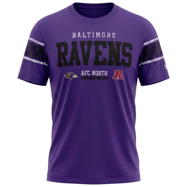New Era College Shirt - NFL Baltimore Ravens lila