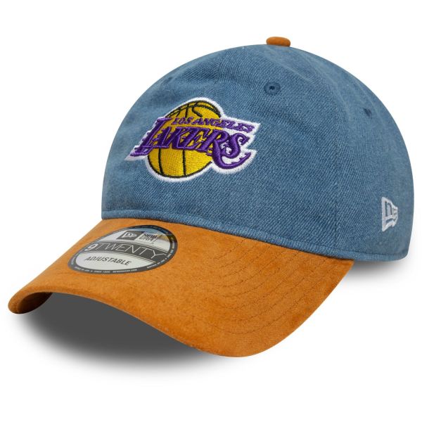 New Era 9Twenty Strapback Cap - DENIM Los Angeles Lakers