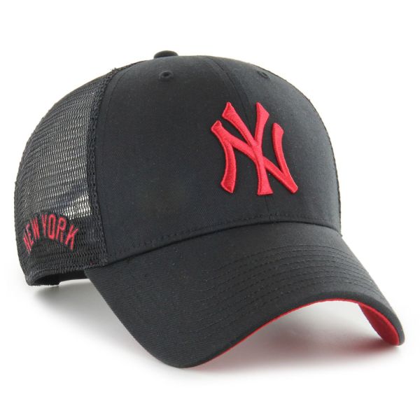 47 Brand Trucker Cap - BRANSON SHOT New York Yankees schwarz