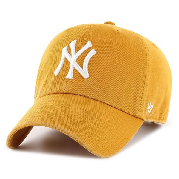 47 Brand Adjustable Cap - CLEAN UP New York Yankees gold