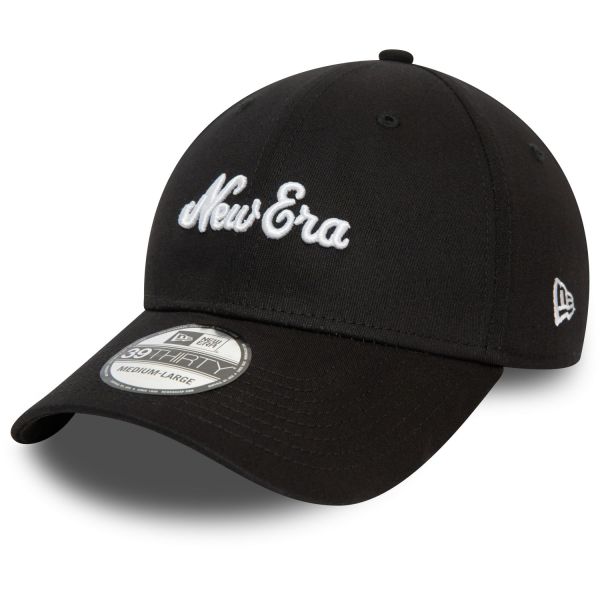 New Era 39Thirty Stretch Cap - BRAND SCRIPT black