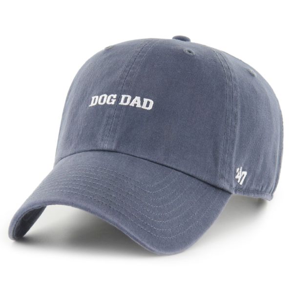 47 Brand Adjustable CLEAN UP Cap - SLOGAN Dog Dad vintage