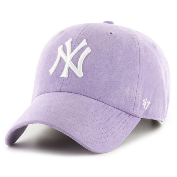47 Brand Strapback Cap - SUEDE New York Yankees dusk