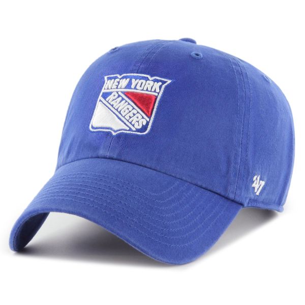 47 Brand Strapback Cap - CLEAN UP New York Rangers royal