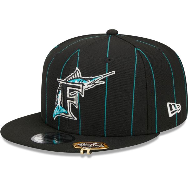 New Era 9Fifty Snapback Cap - PINSTRIPE Florida Marlins