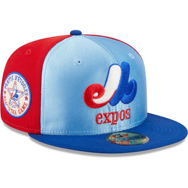 New Era 59Fifty Fitted Cap - POWDER BLUES Montreal Expos