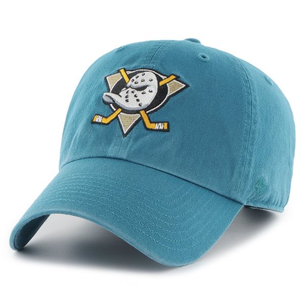 47 Brand Adjustable Cap - CLEAN UP Anaheim Ducks teal