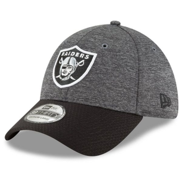 New Era 39Thirty Cap Sideline Graphite Oakland Raiders
