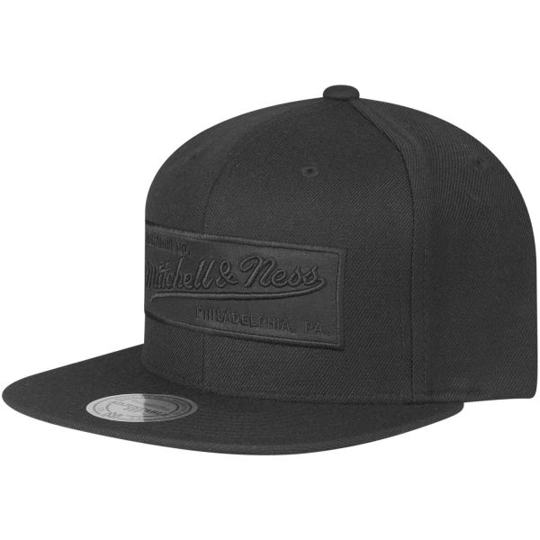 Mitchell & Ness Snapback Cap - Brand Logo Patch