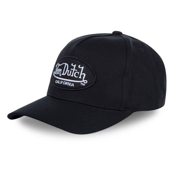 Von Dutch Strapback Cap - BRAND LOGO schwarz