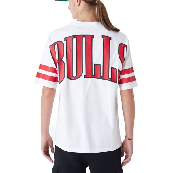 New Era Oversize Shirt - BACKPRINT Chicago Bulls