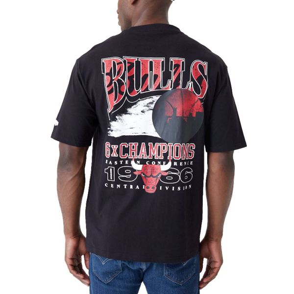 New Era Oversized Shirt - CHAMPIONS Chicago Bulls