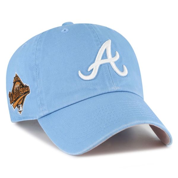 47 Brand Strapback Cap - WORLD SERIES Atlanta Braves sky
