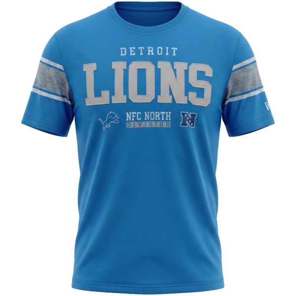 New Era College Shirt - NFL Detroit Lions sky blue