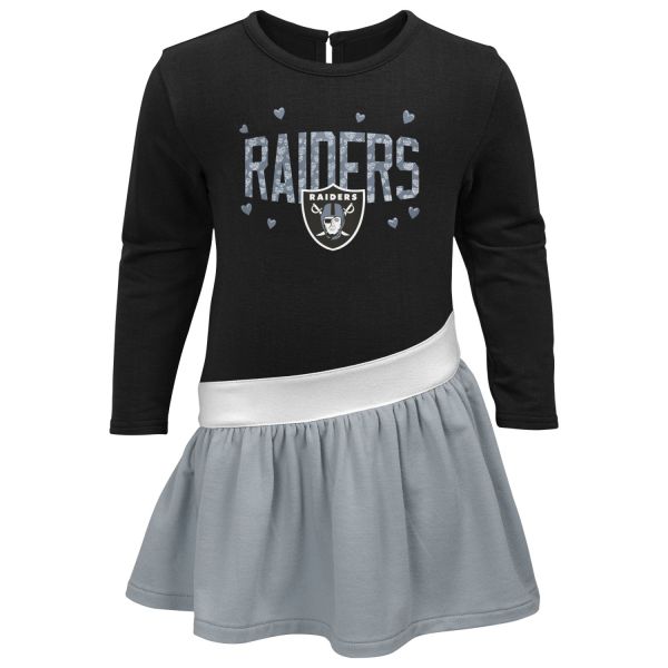 NFL Girls Tunic Jersey Dress - Las Vegas Raiders