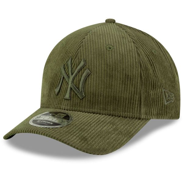 New Era 9Forty M-Crown Cap - CORD New York Yankees olive