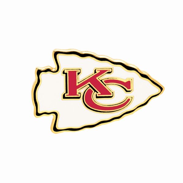 NFL Universal Jewelry Caps PIN Kansas City Chiefs LOGO