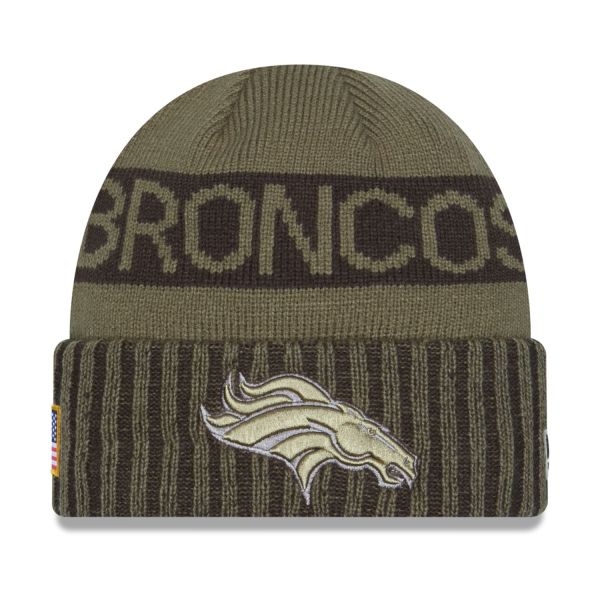 New Era Knit Beanie - SALUTE TO SERVICE Denver Broncos