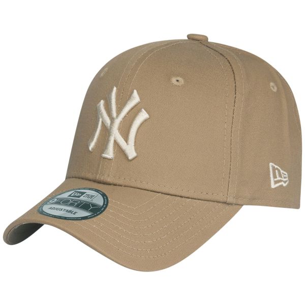 New Era 9Forty Strapback Cap - New York Yankees khaki stone